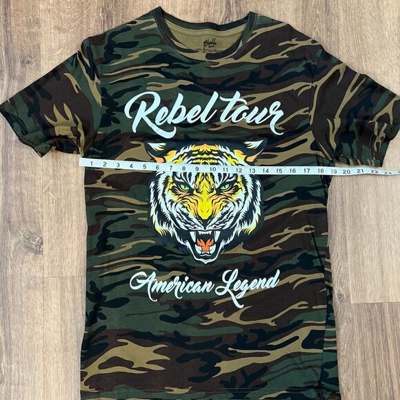 Chill Camo Tiger Tee Sz M - Picture 4 of 6